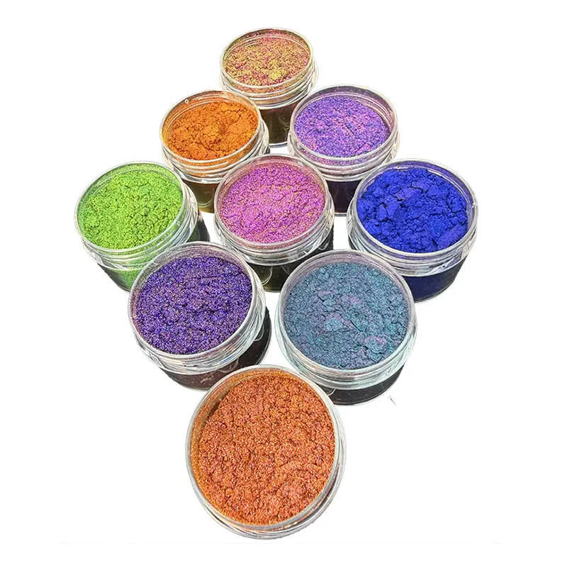 Pigmenti Cameleon Opaci High-Chroma pentru fard intens de pleoape